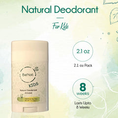 🇺🇸 beNat All-Natural Deodorant for Kids & Teens