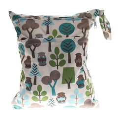 SGS Certified Double-Zipper Diaper Bag for Babies