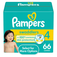 Pampers Swaddlers Baby Diapers Size 4 66 Ct
