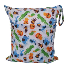 SGS Certified Double-Zipper Diaper Bag for Babies