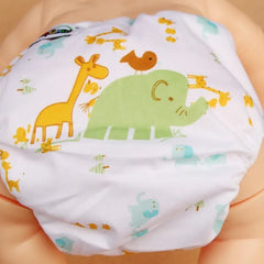 12-Color Adjustable Baby Cloth Diapers for Summer
