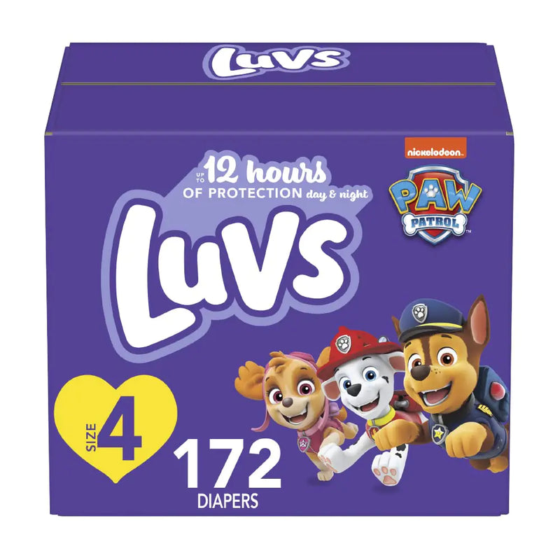 Luvs Diapers Size 4 172 Count