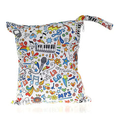 SGS Certified Double-Zipper Diaper Bag for Babies