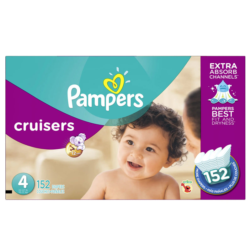 Pampers Cruisers Diapers Size 4 152 Count