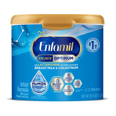 Enfamil Enspire Optimum Baby Formula with Immune-Supporting Lactoferrin Our Closest Formula to Breast Milk Brain Building DHA Dual Prebiotics Infant Formula Powder Baby Milk 20.5 Oz