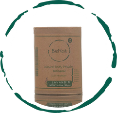 🇺🇸 beNat All-Natural Body Powder. Eco-Friendly.