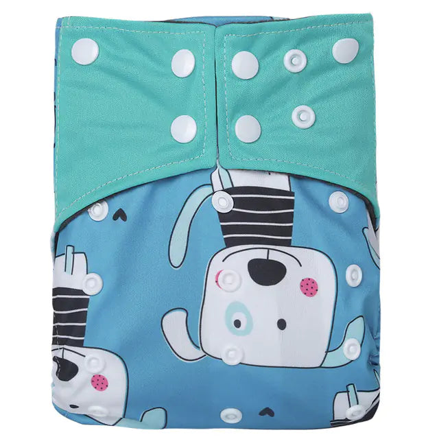 Digital Printed Washable Cloth Diaper for Babies