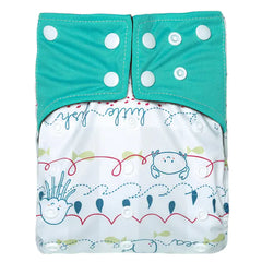 Digital Printed Washable Cloth Diaper for Babies