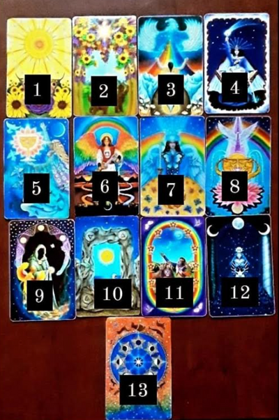 13 Moon Tarot Reading - Womb Messages From Your Higher Self