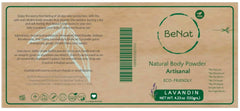 🇺🇸 beNat All-Natural Body Powder. Eco-Friendly.