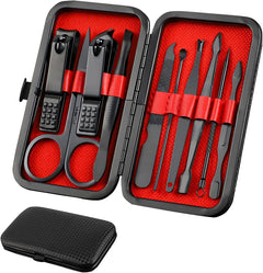 🇺🇸 Moreplus Nail Kit for Men Nail Clipper and Toenail Clippers and Nail file Manicure Set for Women Nail Clipper Set Gift for Men