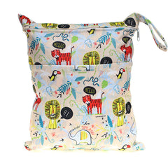 SGS Certified Double-Zipper Diaper Bag for Babies