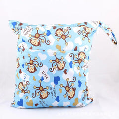 SGS Certified Double-Zipper Diaper Bag for Babies