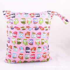 SGS Certified Double-Zipper Diaper Bag for Babies