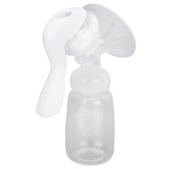 Breast Pump Adjustable Suction Silicone Hand Pump Breastfeeding Portable Manual Breast Pump for Nursing Mothers White Mothers Day Gifts