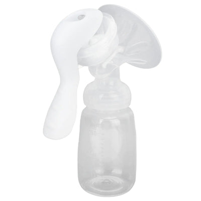 Breast Pump Adjustable Suction Silicone Hand Pump Breastfeeding Portable Manual Breast Pump for Nursing Mothers White Mothers Day Gifts