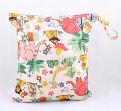 SGS Certified Double-Zipper Diaper Bag for Babies
