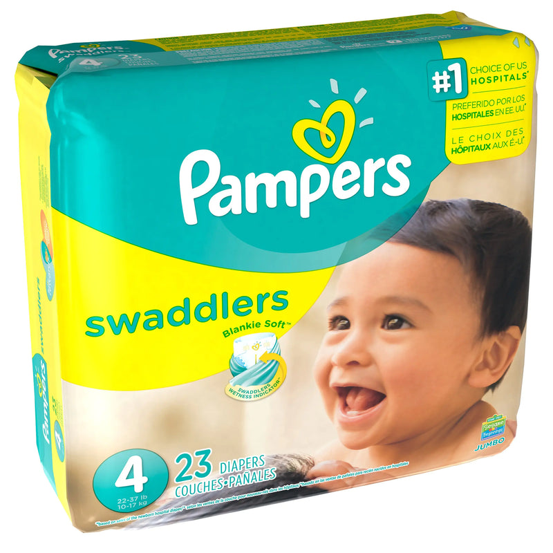 Pampers Swaddlers Diapers Size 4 23 Count