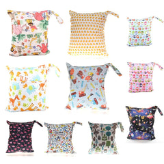 SGS Certified Double-Zipper Diaper Bag for Babies