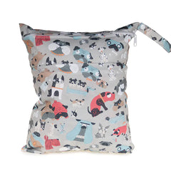 SGS Certified Double-Zipper Diaper Bag for Babies