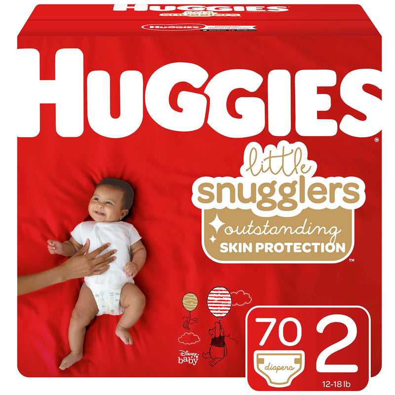 Huggies Little Snugglers Baby Diapers Size 2 70 Ct
