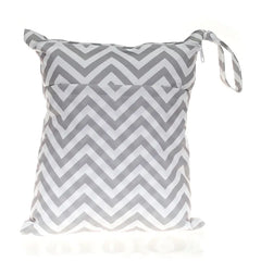 SGS Certified Double-Zipper Diaper Bag for Babies