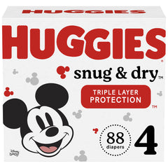 Huggies Snug & Dry Diapers Size 4