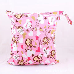 SGS Certified Double-Zipper Diaper Bag for Babies