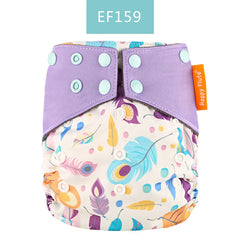 Happyflute Waterproof Bamboo Charcoal Cloth Diaper for Baby